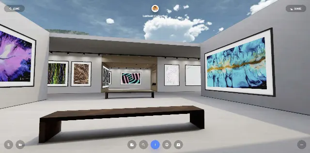 卢金斯基VR展览：大理石x冥想–NFT别墅与地产艺术展