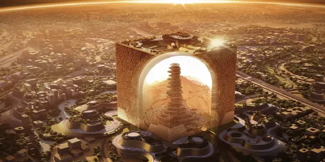 Mukaab Inside:利雅得8000亿建筑项目 – 地图,照片,视频