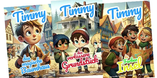 儿童财产类图书:Timmy’s Abenteuer – Mit Spaß ein bisschen Investment lernen(德语)