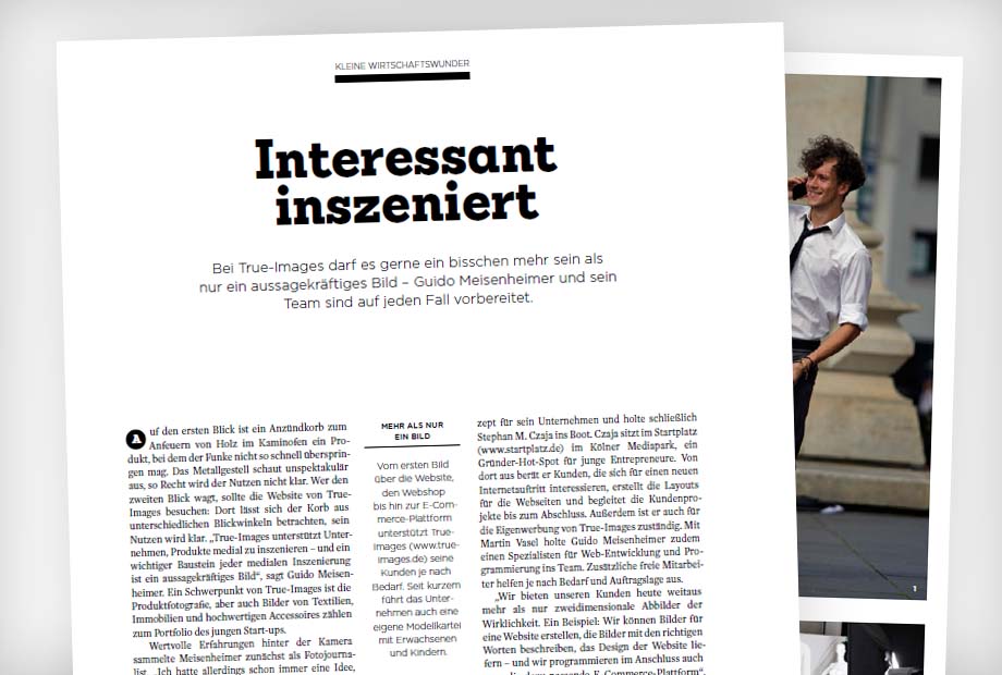 Interview & Artikel – ‘Kleines Wirtschaftswunder’ (Mittelpunkt Magazin)