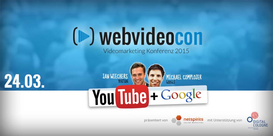 WebvideoCon 2015 – Ticketvorverkauf – Videomarketing Konferenz